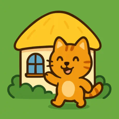 Idle Cat Town Icon